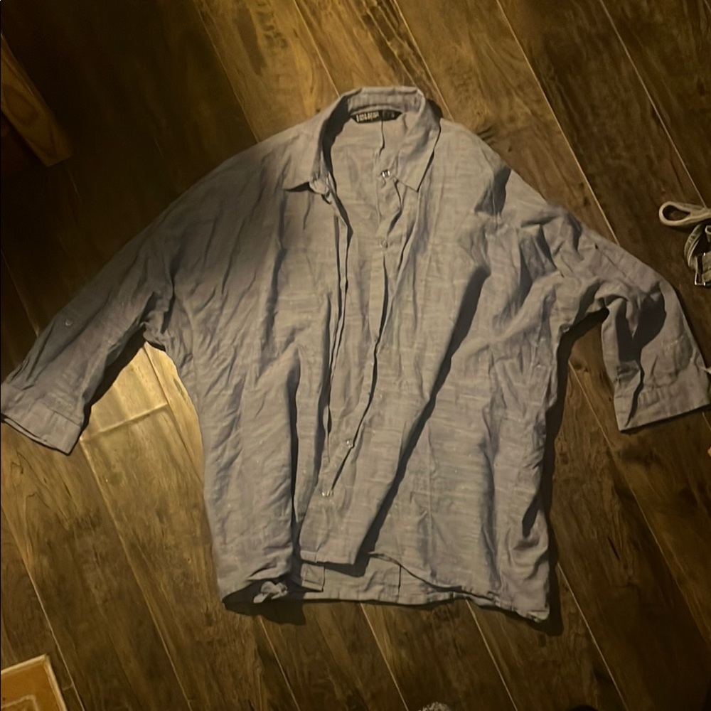 Zara Man light blue Button-Up Shirt